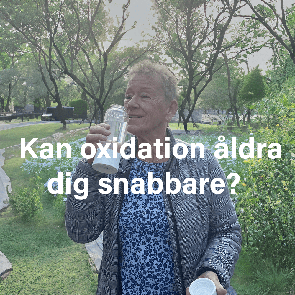 Minska Oxidativ Stress: Fördelarna med Negativ ORP från Hydro Flaskan - Hydroflaskan