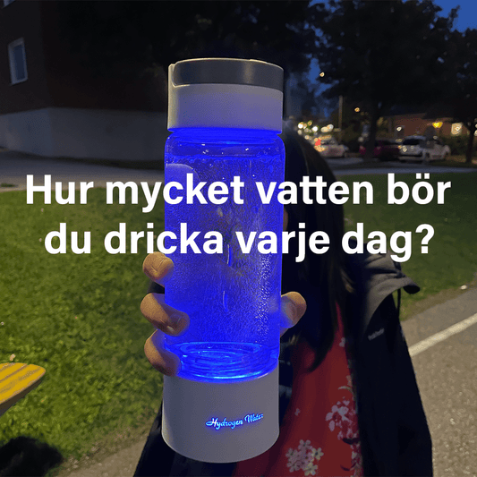 Den Ultimata Guiden till Dagligt Vattenintag: Hur Mycket Behöver Du? - Hydroflaskan